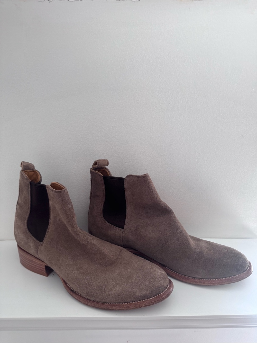 freebird Men's Suede Palmer Boots in Taupe Brown